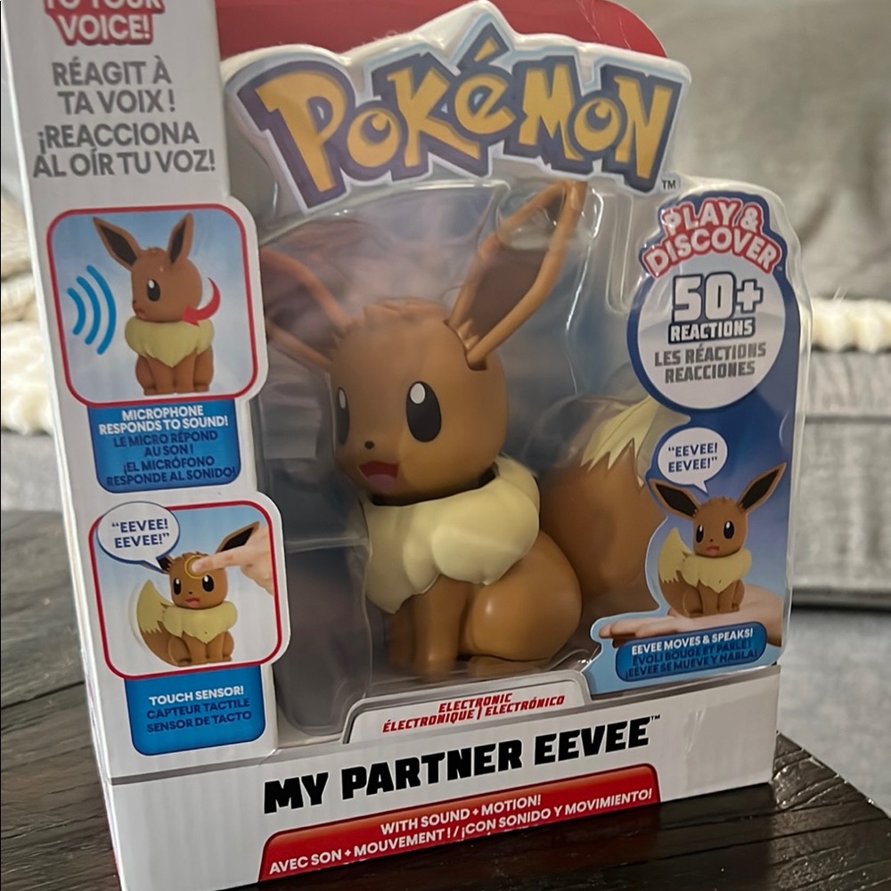 Pokémon My Partner Eevee Interactive Toy